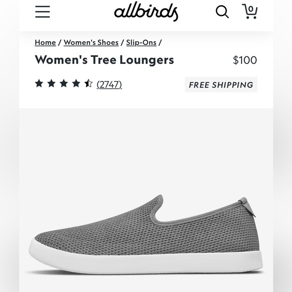 ALLBIRDS Women’s Tree Lounger Shoes in Gray - Picture 3 of 15